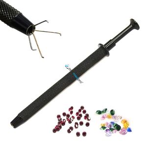 4 Prongs Ball Grabber Piercing <b>Tool</b> Bead Holder Steel Gems Diamond Pickup Jewelry <b>Tool</b> Black Color Coated By ZETOMEDPRO - Product Image 4