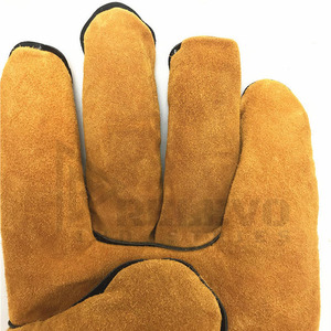 Leather Welding <b>Gloves</b> Heat Resistant Kevlar Stitching Heavy Duty Safety <b>Gloves</b> for Industrial Metal Work Protection - Product Image 3