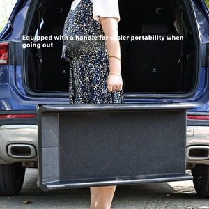 Grande rampe de chien en aluminium pliable extérieure réglable pour animaux de compagnie pour rampe de chien de voiture - Product Image 3