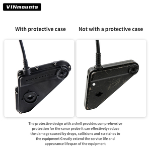 LOWRANCE Eagle Eye 9 Fish Finder Transducer Stand Cover ไนลอนคอมโพสิตแบบปรับได้ ขายึดป้องกัน VIN-BHZ-E9 - Product Image 5