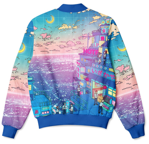 เสื้อแจ็คเก็ตบอมเบอร์กันลมสำหรับฤดูหนาวแบบระบายอากาศได้ดี เป็นมิตรกับสิ่งแวดล้อม  สำหรับผู้หญิงไซส์ใหญ่  แบบมีซิป  ปักลายได้ตามสั่ง  เสื้อคลุมลำลอง - Product Image 6