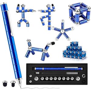 Penna Magnetica Multifunzionale Antistress, Gadget Sensoriale Divertente per Passare il Tempo, Penne Deformabili, Giocattolo Antistress - Product Image 2