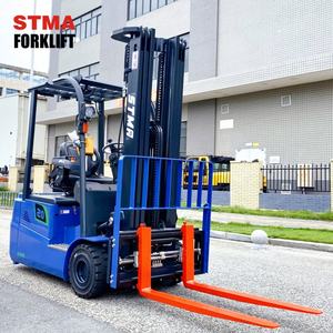 סטמה 1500 ק "ג 2ton 48v מזלג להרים חשמל 1.5t 2 טון חשמלי טון משקל מלגזה 3 גלגל משאית מחיר - Product Image 5