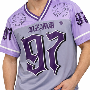 Camiseta Deportiva Unisex con Cuello en V, Estilo Jersey de Fútbol Americano, con Número Gráfico, para Hombre, Talla Grande, Venta al Por Mayor OEM - Product Image 6