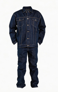 Fabricante de Ropa al por Mayor, Chaquetas para Hombre, Chaquetas de Mezclilla de Color Sólido Básico Personalizadas, Chaquetas para Hombre con el Último Estilo Urbano - Product Image 5
