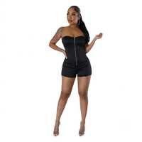 Combinaison de sport sans couture personnalisée à séchage rapide en Spandex et Nylon, extensible et sans manches