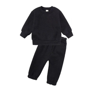Conjunto Deportivo de Moda para Niños, Chándal de Algodón Suave, Ropa Deportiva Juvenil, Conjunto Deportivo Transpirable, Chándal al por Mayor - Product Image 1