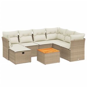 Conjunto de Sofás de Jardín Color Beige - Product Image 2