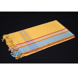 ผ้าขนหนูชายหาดลายทางตุรกี 100% ผ้าฝ้ายคิโกย์ ซึมซับน้ำได้ดี เป็นมิตรกับสิ่งแวดล้อม แห้งเร็ว ราคาโรงงาน ขายส่งในอินเดีย - Product Image 6