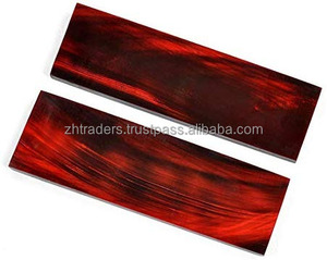 Placa de cuerno de búfalo animal ecológica de la mejor calidad 160*160*6mm que se ofrece en varios colores, incluido blanco claro, marrón, negro y blanco - Product Image 6