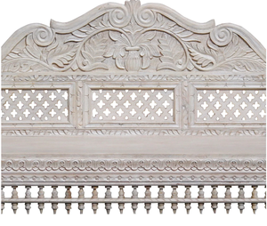 Traditional Solid <b>Wood</b> Three Seat <b>Sofa</b> With Carved Backrest And Spindle Legs For Living Room - Product Image 3