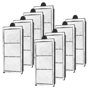 Filtros de algodón para acuario Goldfish, 8 cartuchos de repuesto para tanques de 2.5/3.5 galones, accesorios multicapa para peceras - Product Image 5
