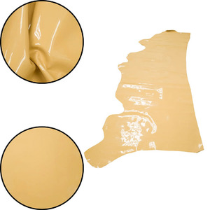 Patent Cowhide <b>Leather</b> in Variant Colors Genuine Glossy Material Crafting Supply For Wallets Handbags And Shoes DIY Leatherwork - Product Image 1