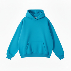 Sudadera con Capucha Multicolor para Hombre, Corte Regular, Tejido de Punto, con Bolsillo, Invierno, 100% Algodón, Forro Polar, Secado Rápido, Transpirable - Product Image 3