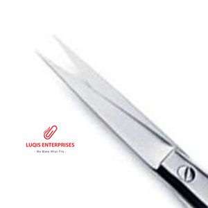 กรรไกรตัดกระจกตา ทังสเตนคาร์ไบด์ แบบหยัก สำหรับผ่าตัด ทำจากสแตนเลสสตีล ความแม่นยำสูง ตัดละเอียด เครื่องมือจักษุแพทย์ - Product Image 2