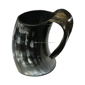 Tasses en céramique de tasse de klaxon potable naturelle pour l'usage de partie à la maison et d'hôtel - Product Image 1