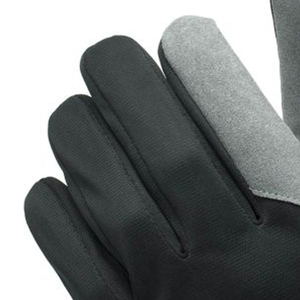 Guantes de Seguridad Antideslizantes de PU, Dedos Completos, Negro y Gris con Ribete Verde, para Uso en Exteriores, Unisex - Product Image 2