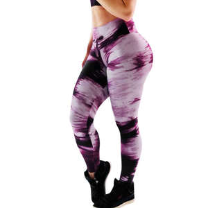 Leggings de sport pour femmes, imprimés gothiques, taille haute élastique, extensibles dans quatre sens, longueur intégrale, en Spandex/Nylon, pour le fitness et l'athlétisme - Product Image 4