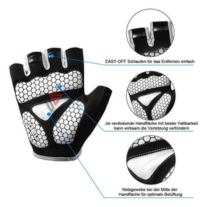 Guantes de Ciclismo Hechos de Tela Elástica, Cuero Sintético, Antideslizantes, Resistentes al Desgaste y con Pantalla Táctil para una Operación Conveniente - Product Image 5