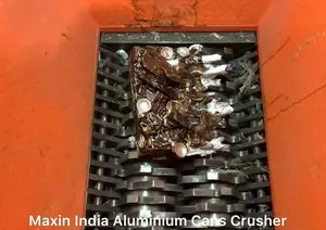 Broyeur de canettes UBC à double arbre, capacité de broyage de 1500 kg/h, pour applications industrielles, broyeurs de métaux de rebut - Product Image 5