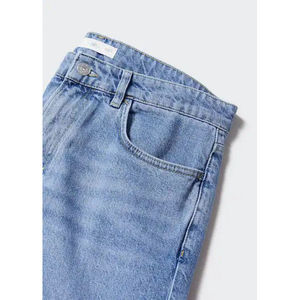 Pantalones de mezclilla Bleach Repair High Street para hombre, elegantes, transpirables, de tejido sólido, de alta calidad, corte slim fit, con cierre de cremallera. - Product Image 4