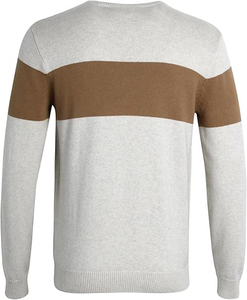 Sweat-shirt en jersey tricoté imprimé par transfert thermique, écologique, vente en gros, logo personnalisé, pour homme, hiver, 100% coton biologique, grande taille - Product Image 2