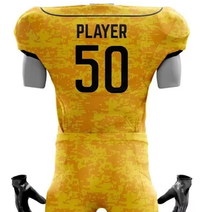 Uniformes de Fútbol Americano de la Mejor Calidad, Diseños Personalizados, Impresión Sublimada, Secado Rápido, Transpirables, Manga Corta, Conjuntos de Tallas Grandes - Product Image 5