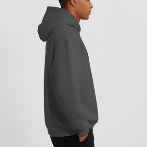 High Quality <b>Mens</b> Hoodie Cotton Fleece <b>Pullover</b> Hoodie Casual Winter Streetwear Supplier Manufacturer - Product Image 2