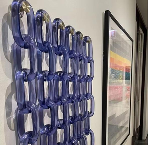 Cadena de resina de alta calidad 100%, decoración para el hogar, diseño de lujo, cadena de resina disponible en tamaño grande y pequeño al precio más bajo. - Product Image 5