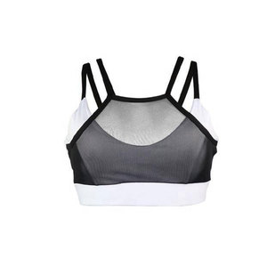 Sujetador de malla de talla grande de calidad premium, diseño personalizado, doble capa, tela suave, alto soporte, ecológico, transpirable, para mujer - Product Image 1