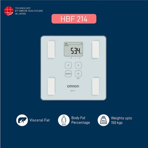 Moniteur de composition corporelle numérique Omron HBF 214 - Product Image 1