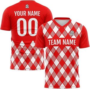 Camisetas de Fútbol Personalizadas para Niños y Adultos con Nombre de Equipo, Número y Logotipo - Product Image 4