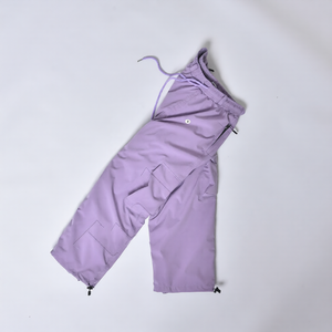 Pantalones de Nieve al por Mayor para Invierno, Morados, Tipo Cargo, Transpirables, Cortavientos, Tallas Grandes, con Cremallera, 100% Poliéster, Unisex para Bebés y Niños Pequeños - Product Image 1