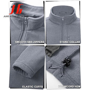 <b>Men's</b> Full Zip Fleece <b>Jacket</b> <b>Lightweight</b> Warm Soft Polar <b>Jackets</b> - Product Image 3