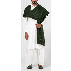 Men Elegant Soft <b>Shawl</b> Warm Winter Accessory Comfortable Woven Fabric Classic Traditional Style Mens Wear - Product Image 6