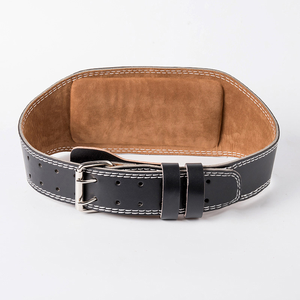 synthetic leather new Weight Lifting Dipping <b>Belt</b> Dip <b>Chain</b> Pull Ups - Product Image 1