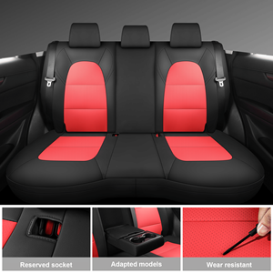 Fundas de Asiento de Cuero Nappa para Mazda CX5 S SV SR 2017-2021, Juego de Protectores de Asiento de Coche Hechos a Medida - Product Image 3