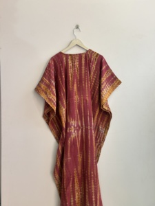 Wholesale Pack Of <b>Maxi</b> Printed Hand Tie Dye <b>Kaftan</b> Dress Luxury Women Comfy Dress - Product Image 6