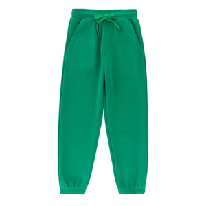 ผู้ผลิต OEM ODM กางเกงจ็อกเกอร์สีกากี เอวยางยืด มีเชือกผูก ขากางเกงแบบรัดขอบ ทรงหลวม สวมใส่สบาย กางเกงผ้าฟลีซสำหรับผู้ชายและผู้หญิง - Product Image 5