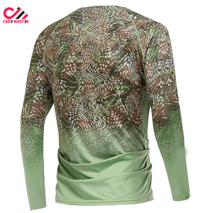 Camiseta de Pesca Sublimada Personalizada para Hombre, Poliéster y Algodón, Ropa de Pesca Hecha a Medida, Camisetas de Pesca de Alta Calidad al por Mayor - Product Image 4