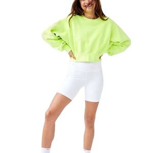 Wholesale High Quality Custom Logo <b>Women'S</b> Crop Blanks <b>Hoodie</b> Sweatshirts Set Two Piece Set <b>for</b> <b>Women</b> Summer - Product Image 1