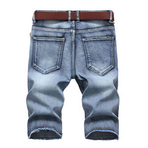 Pantalones Cortos de Mezclilla para Hombre, Estilo Urbano, con Logotipo Personalizado del Fabricante, al Mejor Precio, Venta al Por Mayor - Product Image 2