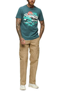 ราคาขายส่ง เสื้อยืดผู้ชายผ้าฝ้าย 100% คุณภาพสูง สกรีนลายแบรนด์ของคุณเอง เสื้อยืดลายกราฟิกผู้ชาย ไซส์ใหญ่ - Product Image 1