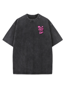 Camiseta Retro OEM 100% Algodón Grueso para Hombre, Talla Grande, Impresión DTG, Logotipo, Lavado Ácido, Estilo Vintage, Personalizada - Product Image 5