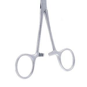 Pinzas Quirúrgicas Kocher de 140 mm Curvas 312-318-140, Juego de Instrumentos de Acero Inoxidable, Manual para Agarrar y Sujetar Tejidos de Forma Segura - Product Image 6