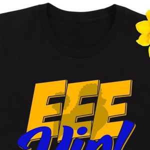 SGRHO EE-YIP เสื้อยืดสีดำที่กำหนดเองตัวอักษรกรีกเสื้อยืดแขนสั้นคอกลมลำลองแฟชั่นฤดูร้อนเสื้อผ้าสำหรับทุกเพศ - Product Image 2