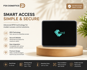 Système de contrôle d'accès aux ascenseurs d'hôtel sur 16 étages Fox Domotics, lecteur de cartes RFID |   Modèle FDHL-EC02-16F - Product Image 3