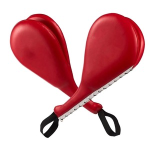 Cible de frappe double en PVC et cuir véritable, durable, protectrice, de haute qualité, personnalisable pour la boxe - Product Image 5