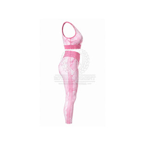 Vente flash - Ensemble de yoga pour femmes de qualité supérieure, pour une utilisation en extérieur, ensemble de yoga doux pour femmes, ensemble de yoga pour femmes en gros - Product Image 4