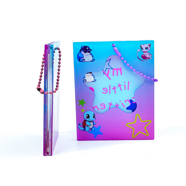 Custom Designed Computer Acrylic Photo Collection Card Holder